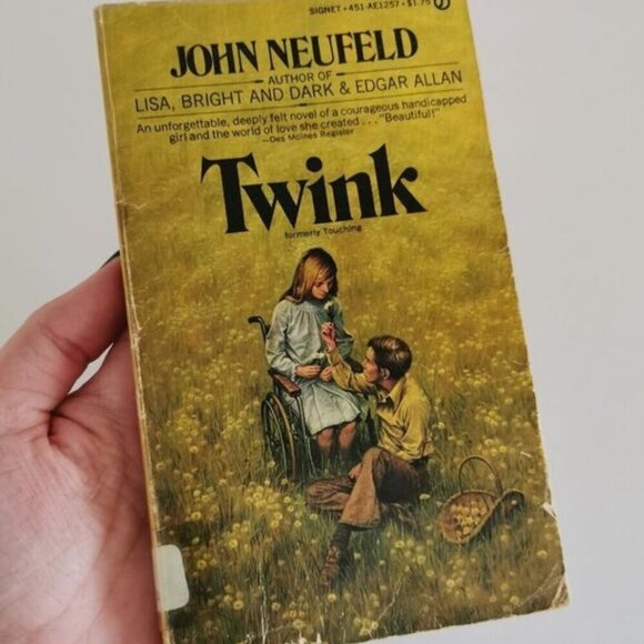 1970s Twink Fiction Novel by John Neufeld Paperback Vintage EX-LIBRARY Americana - Picture 1 of 9